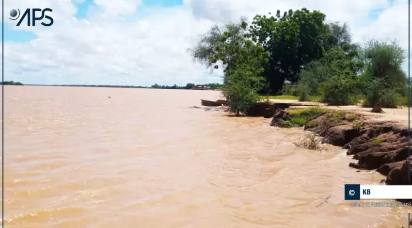 Bassin du fleuve Gambie : la décrue se poursuit, malgré quelques remontées