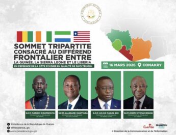 Sommet tripartite à Conakry pour désamorcer les tensions frontalières