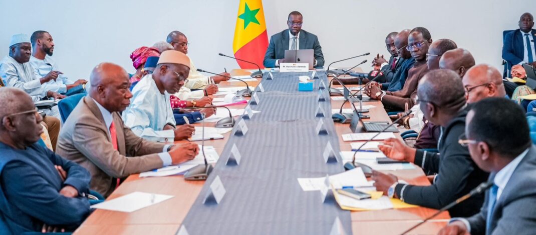 COPIL du Pacte de stabilité sociale : Ousmane Sonko fixe 13 mesures pour accélérer les réformes et renforcer le dialogue social