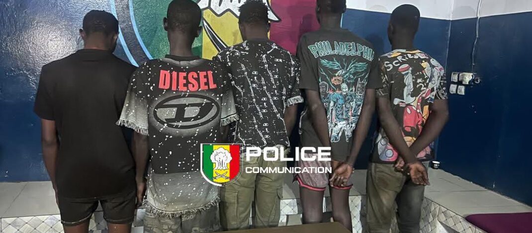 Ndamatou : la police démantèle une bande armée soupçonnée de plusieurs agressions nocturnes