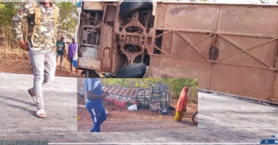 Saraya : une vingtaine de blessés graves dans le renversement d’un bus entre Bembou et Pondala