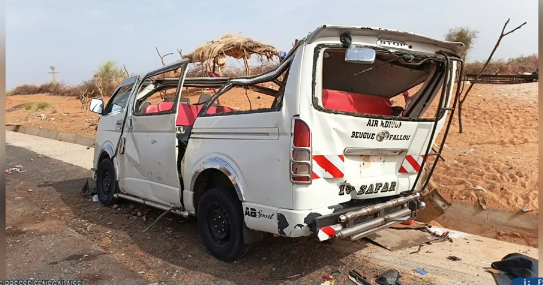 Dioffndé Dally : un mort et 18 blessés dans une collision entre un bus et un minicar 
