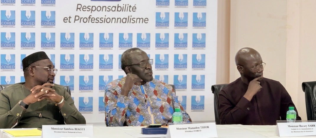Assemblée générale CORED : Mamadou Thior fait le bilan et fixe les défis de la prochaine équipe