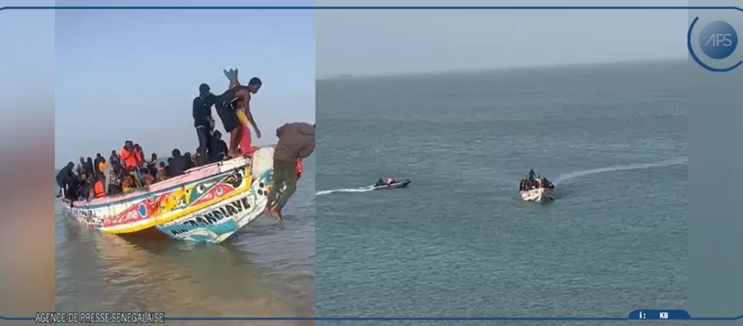 Une pirogue de 201 migrants interceptée au large de Dakhla(armée marocaine)
