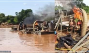 Saraya : 37 dragues détruites lors d’une opération sur la Falémé