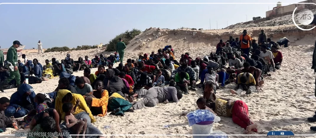 Dix huit Sénégalais parmi les migrants interceptés au large du Maroc
