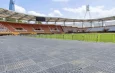 Chantier du stade Iba Mar Diop : deux vigiles filmés en train de…