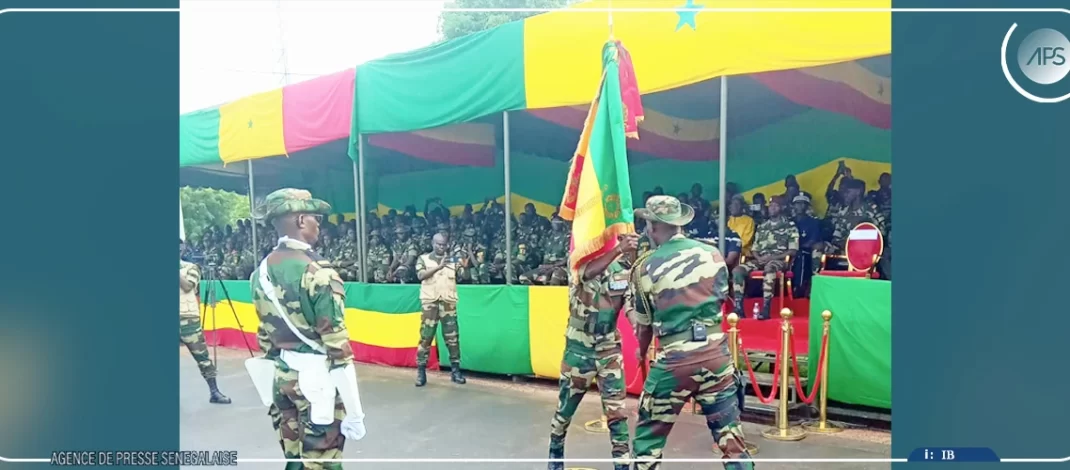 Mission CEDEAO : remise de drapeau au 10e contingent sénégalais déployé en Gambie 