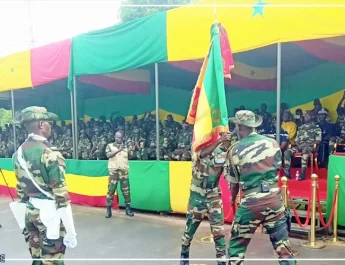 Mission CEDEAO : remise de drapeau au 10e contingent sénégalais déployé en Gambie 
